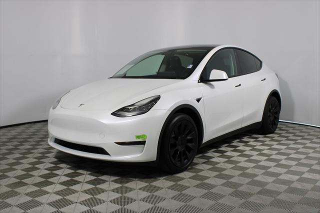 used 2021 Tesla Model Y car, priced at $27,918