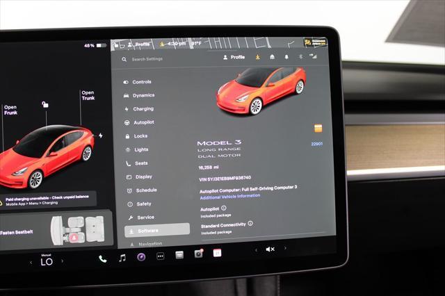 used 2021 Tesla Model 3 car, priced at $25,361
