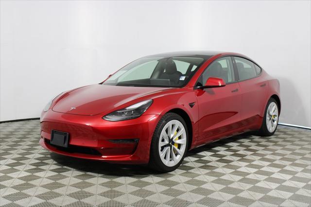 used 2021 Tesla Model 3 car, priced at $25,361