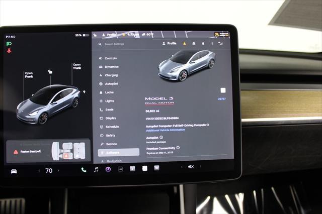 used 2020 Tesla Model 3 car, priced at $22,521