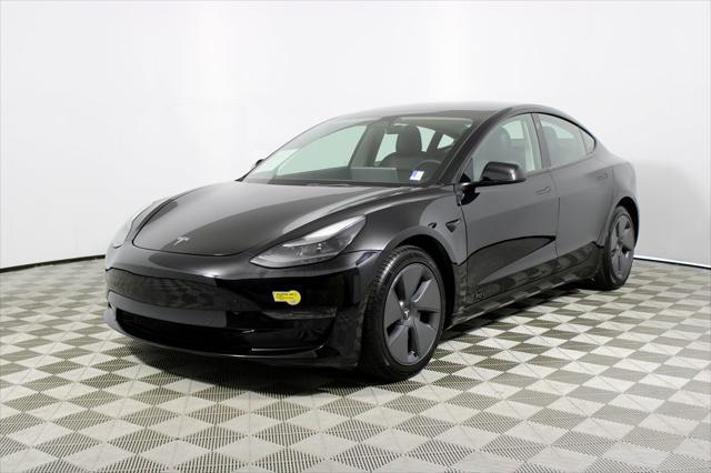 used 2022 Tesla Model 3 car, priced at $27,796