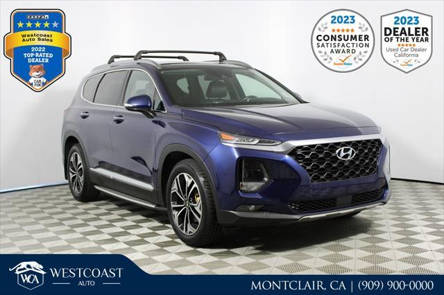 used 2019 Hyundai Santa Fe car, priced at $19,391