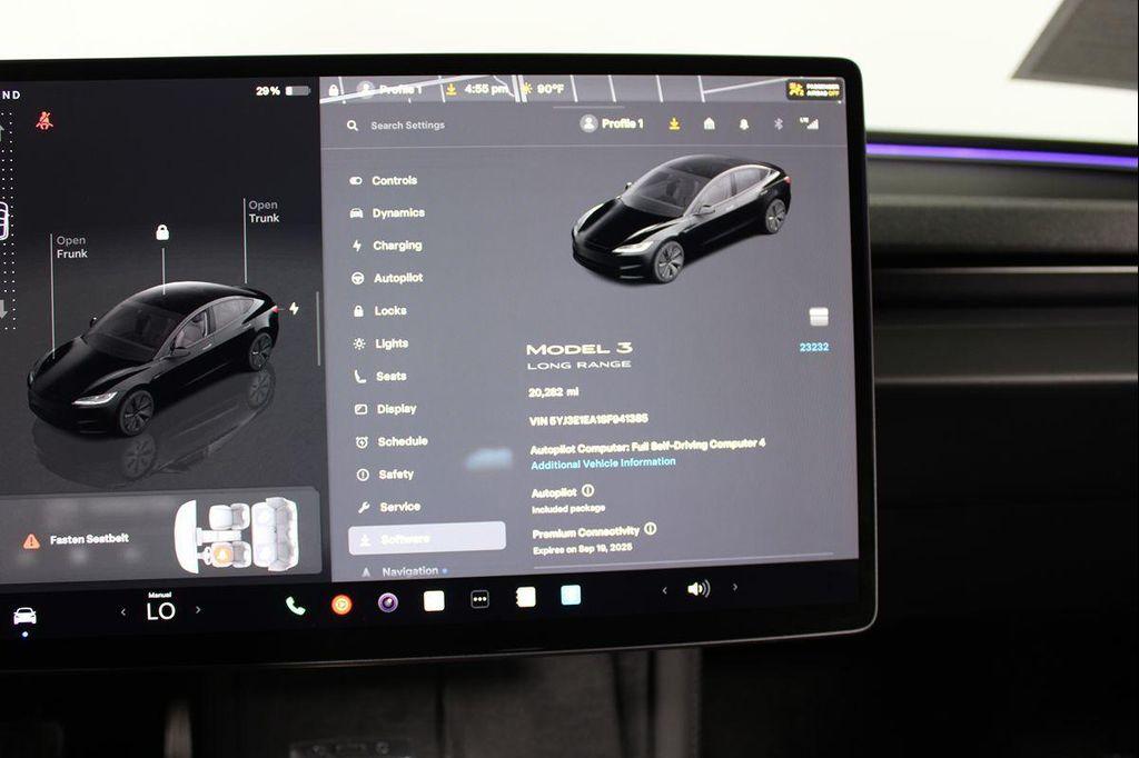 used 2025 Tesla Model 3 car, priced at $31,842