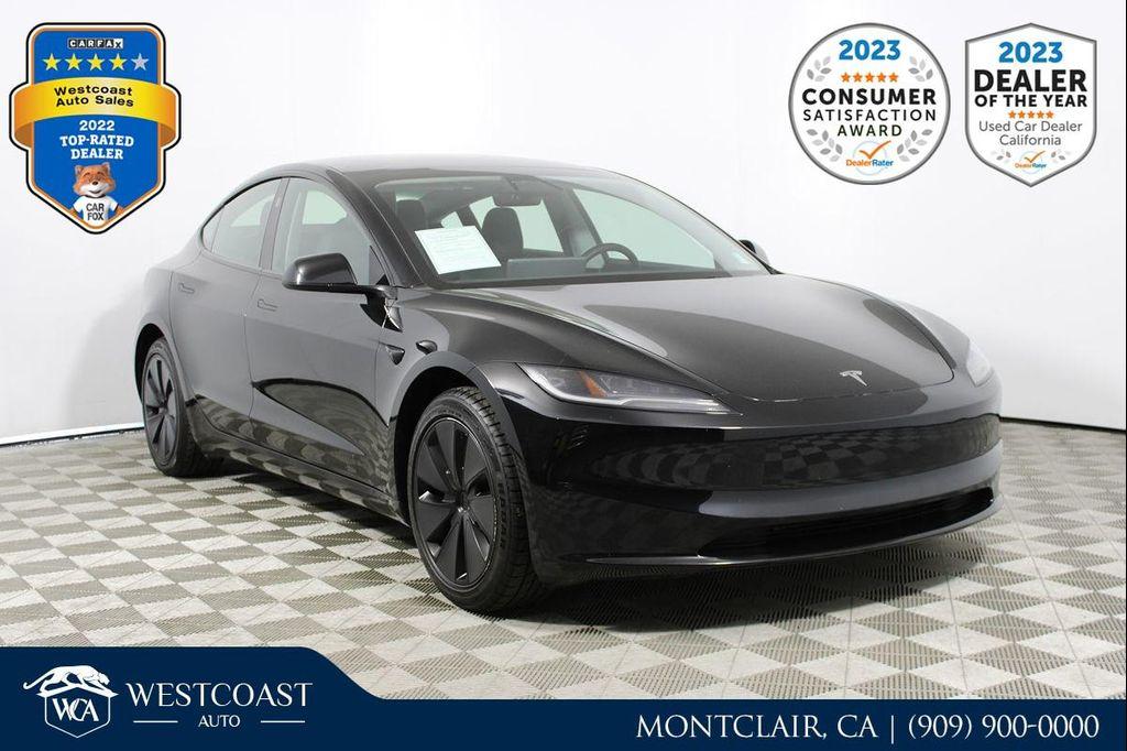 used 2025 Tesla Model 3 car, priced at $31,842