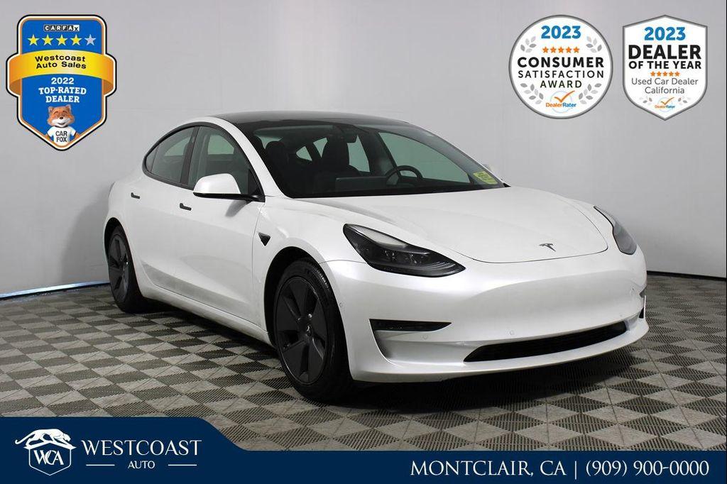used 2021 Tesla Model 3 car, priced at $21,025