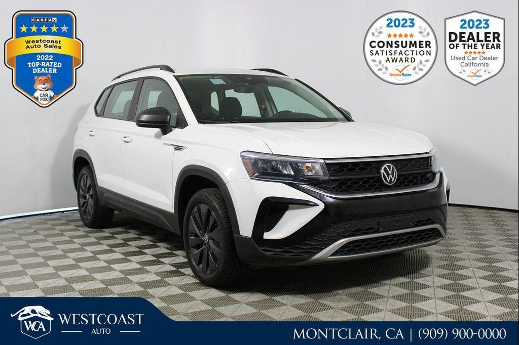 used 2022 Volkswagen Taos car, priced at $16,724