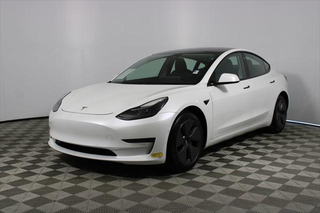 used 2022 Tesla Model 3 car, priced at $21,450