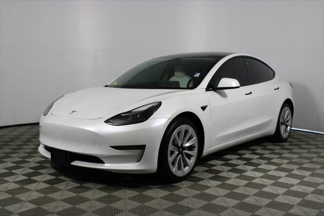used 2022 Tesla Model 3 car, priced at $23,076