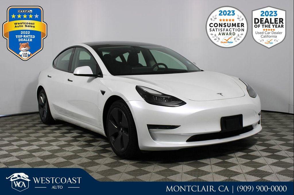 used 2021 Tesla Model 3 car, priced at $21,877