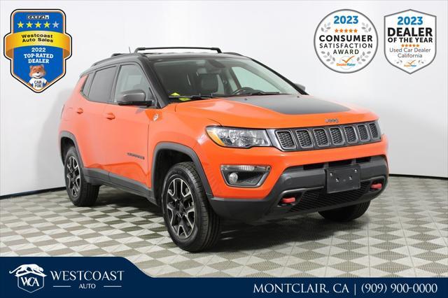 used 2020 Jeep Compass car, priced at $16,187