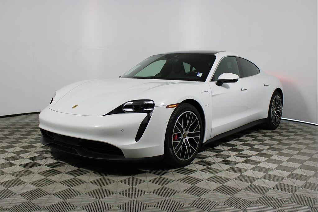 used 2020 Porsche Taycan car, priced at $56,654