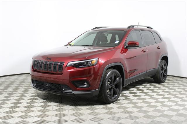 used 2021 Jeep Cherokee car, priced at $18,488