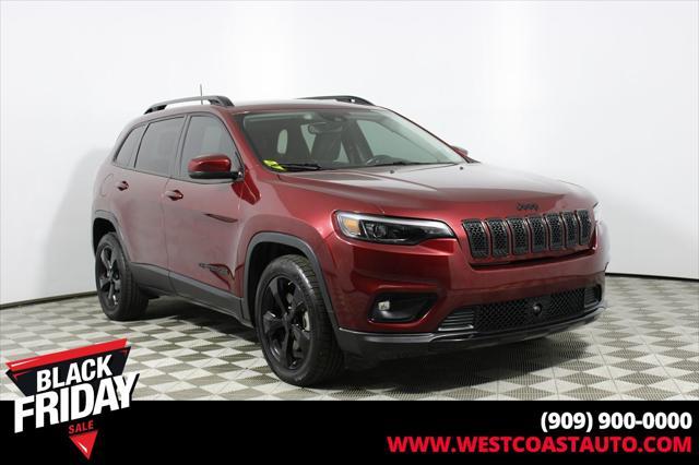 used 2021 Jeep Cherokee car, priced at $18,488