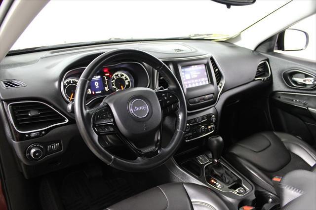 used 2021 Jeep Cherokee car, priced at $18,488