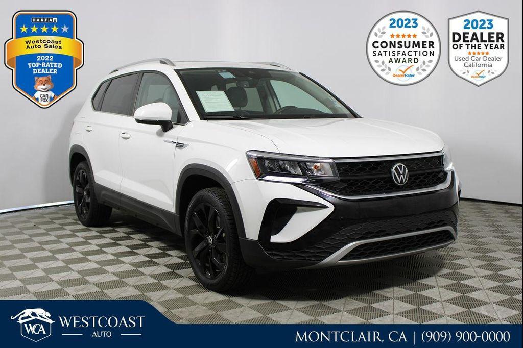 used 2022 Volkswagen Taos car, priced at $20,091