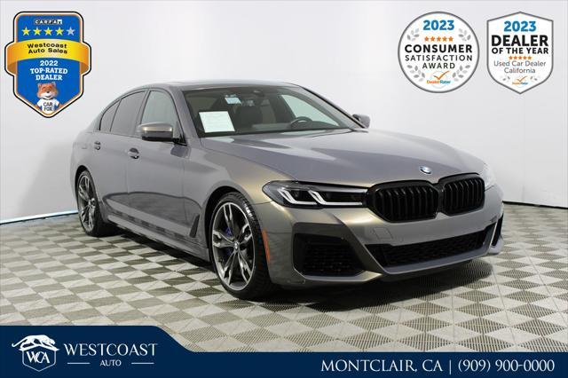 used 2022 BMW M550 car, priced at $46,167