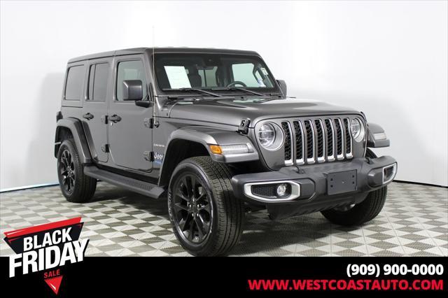 used 2021 Jeep Wrangler Unlimited car, priced at $29,738