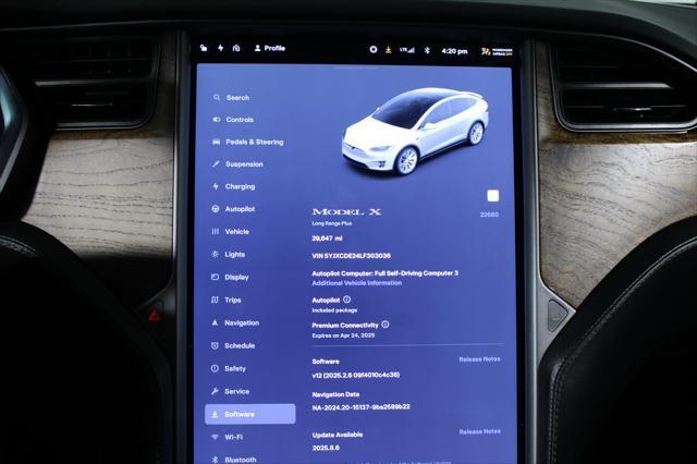 used 2020 Tesla Model X car, priced at $39,734