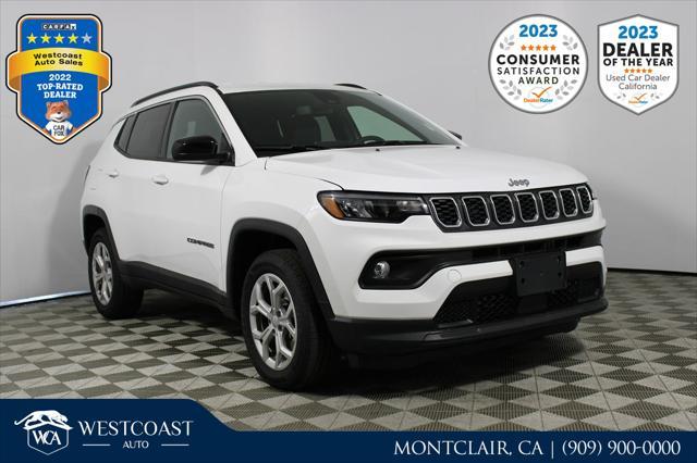 used 2024 Jeep Compass car, priced at $22,589