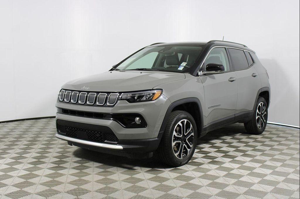 used 2022 Jeep Compass car, priced at $22,753
