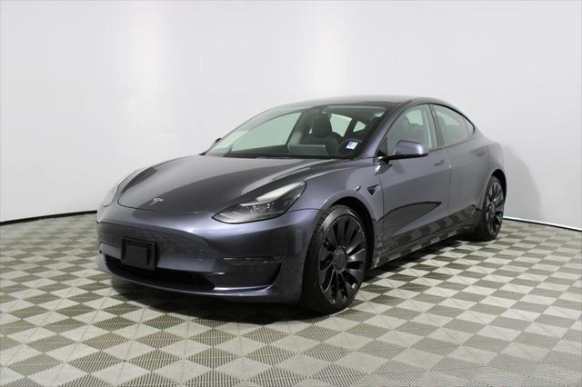 used 2022 Tesla Model 3 car, priced at $28,888