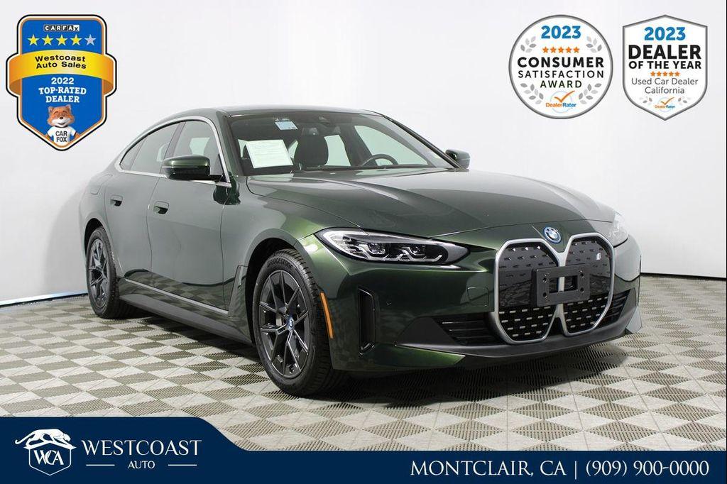 used 2022 BMW i4 Gran Coupe car, priced at $30,875