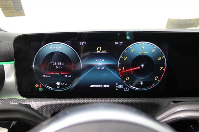 used 2021 Mercedes-Benz AMG CLA 35 car, priced at $32,043