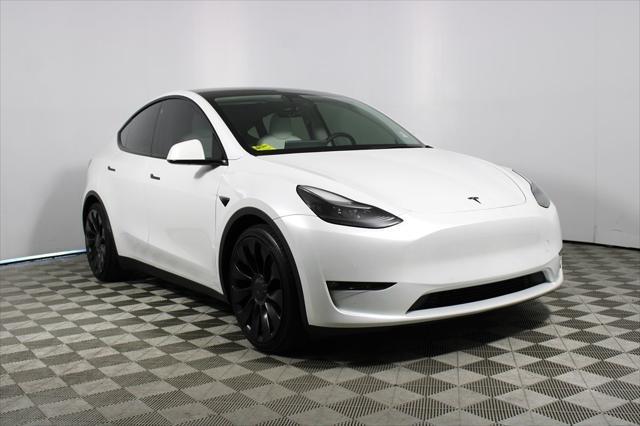 used 2022 Tesla Model Y car, priced at $28,490