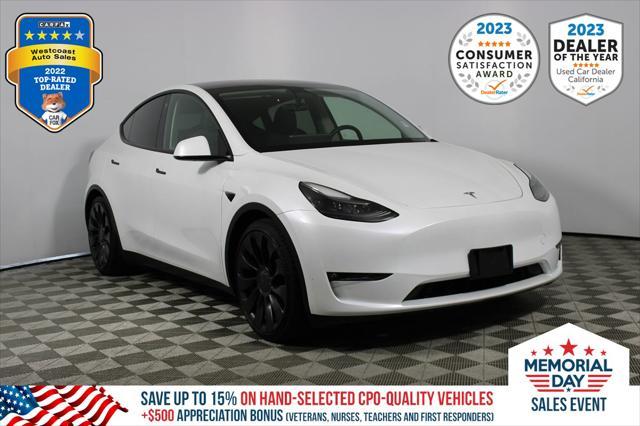 used 2023 Tesla Model Y car, priced at $28,361