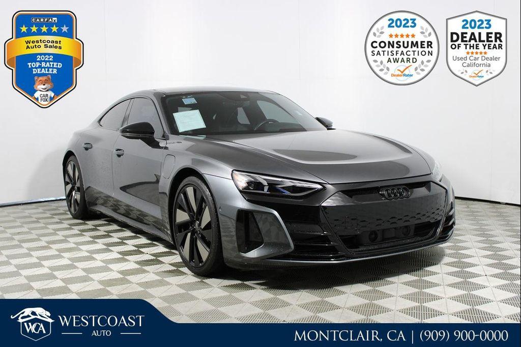 used 2022 Audi e-tron GT car, priced at $41,923