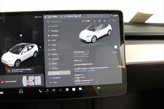 used 2022 Tesla Model Y car, priced at $26,888