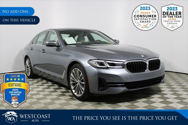 used 2021 BMW 530e car, priced at $32,488