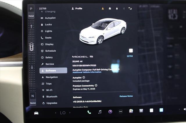 used 2022 Tesla Model S car, priced at $41,489