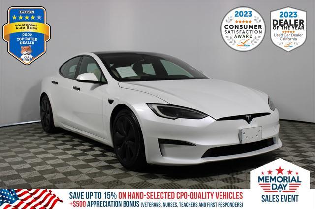 used 2022 Tesla Model S car, priced at $41,513