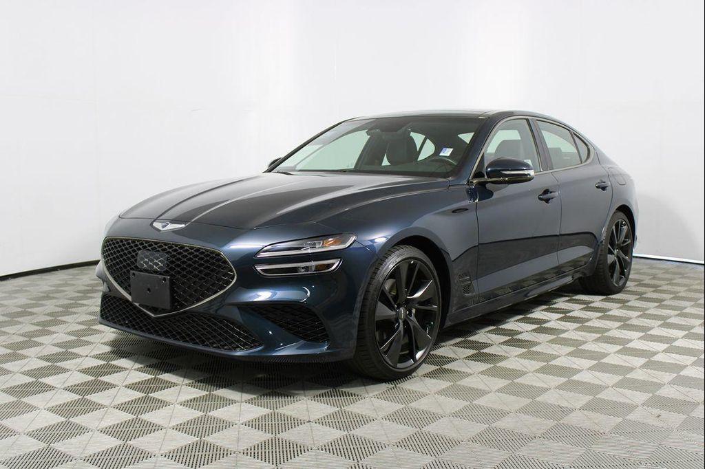 used 2023 Genesis G70 car, priced at $27,109