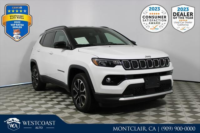 used 2023 Jeep Compass car, priced at $21,926