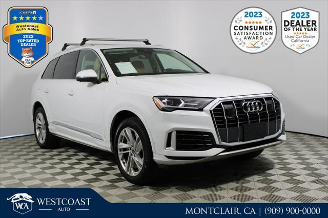 used 2022 Audi Q7 car, priced at $32,155