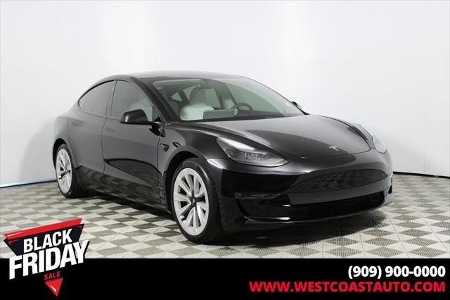 used 2021 Tesla Model 3 car, priced at $23,488