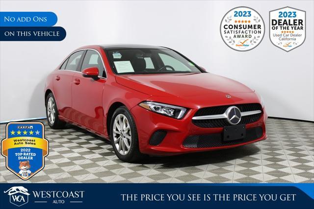 used 2020 Mercedes-Benz A-Class car, priced at $23,888