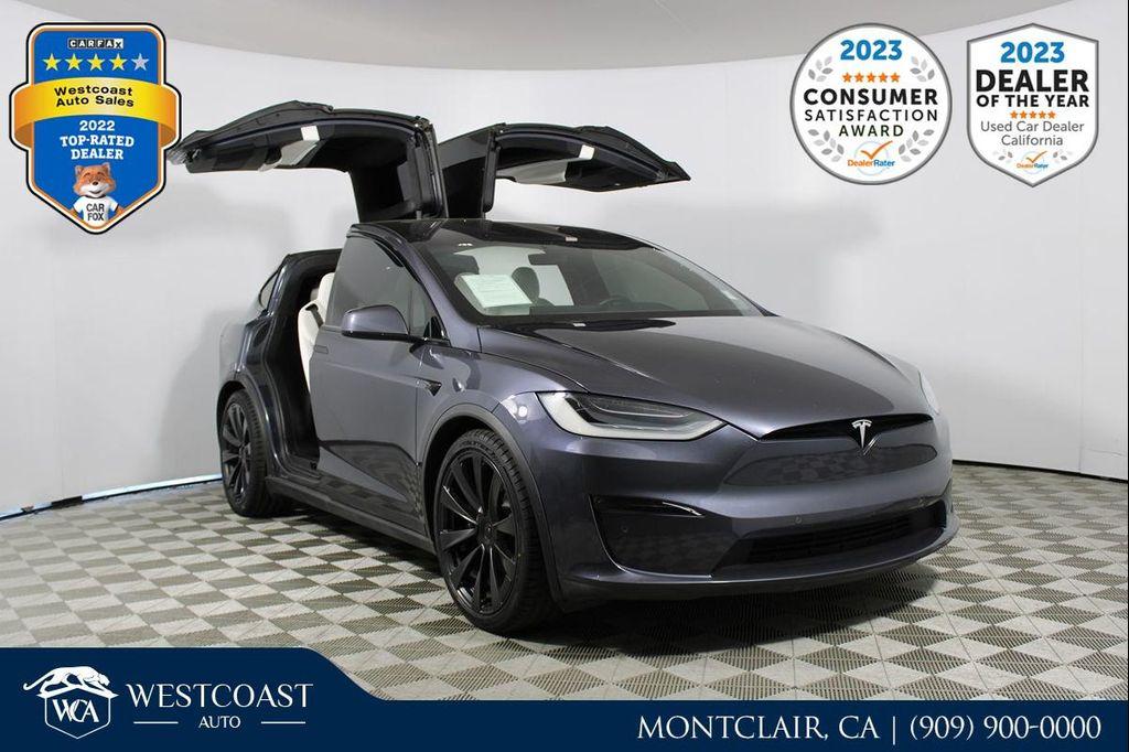 used 2022 Tesla Model X car, priced at $58,602
