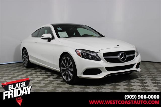 used 2018 Mercedes-Benz C-Class car, priced at $24,488