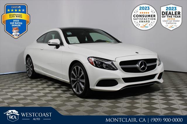 used 2018 Mercedes-Benz C-Class car, priced at $22,774