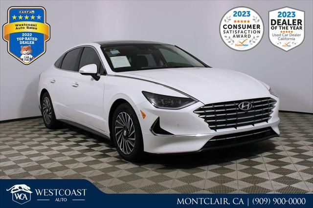 used 2023 Hyundai Sonata Hybrid car, priced at $24,594