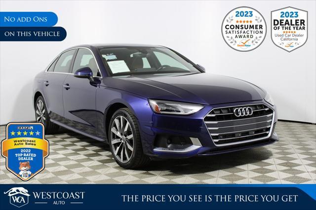 used 2020 Audi A4 car, priced at $21,858