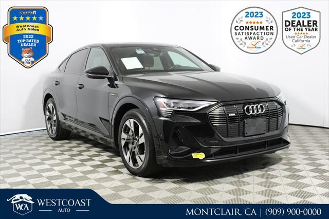 used 2022 Audi e-tron Sportback car, priced at $30,563