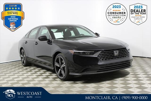 used 2023 Honda Accord Hybrid car, priced at $23,888