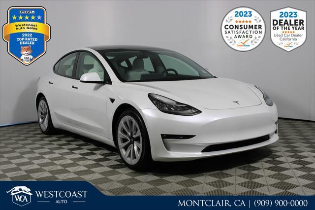 used 2021 Tesla Model 3 car, priced at $26,412