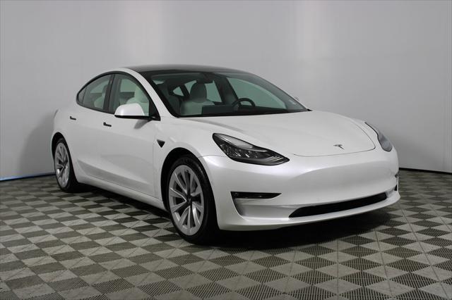 used 2021 Tesla Model 3 car, priced at $26,412