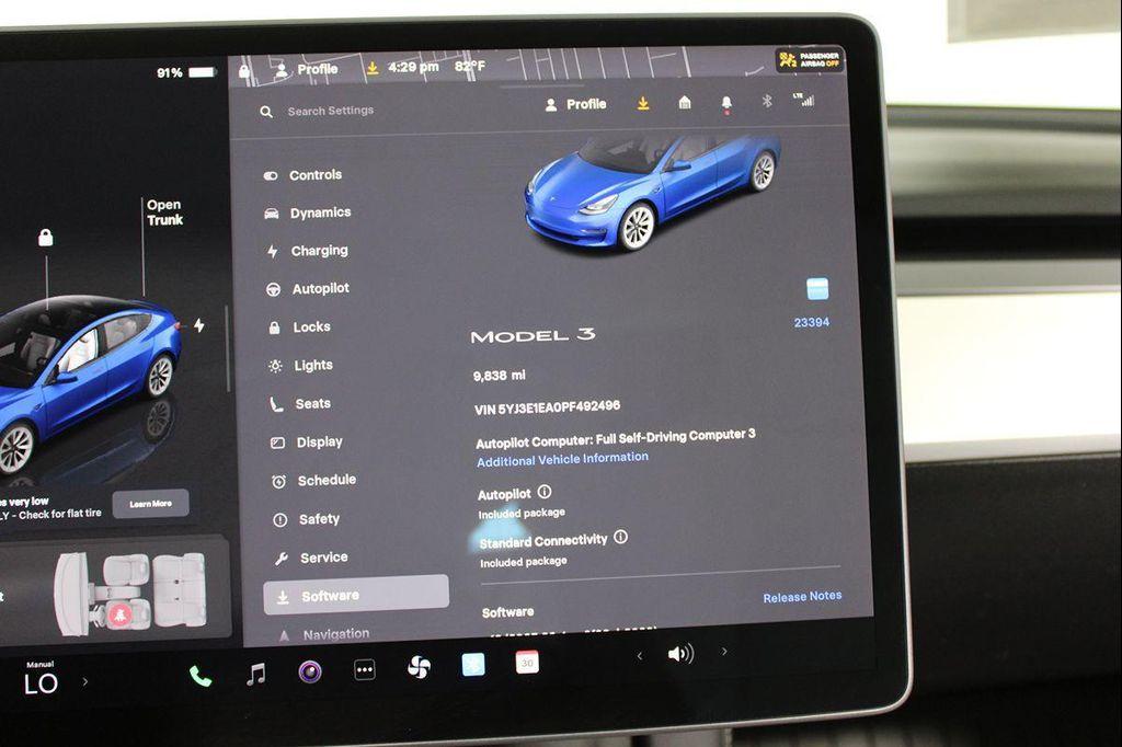 used 2023 Tesla Model 3 car, priced at $24,011