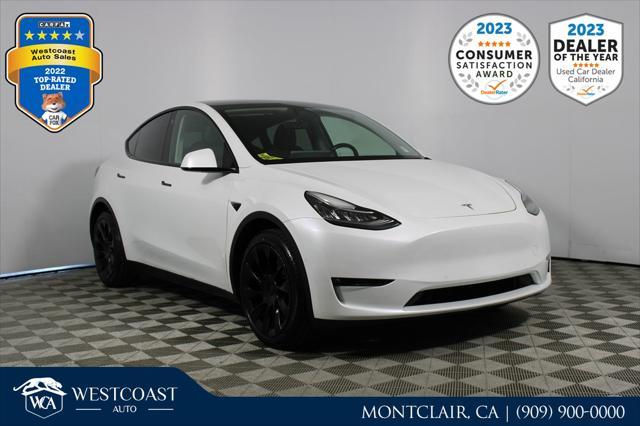 used 2021 Tesla Model Y car, priced at $27,189